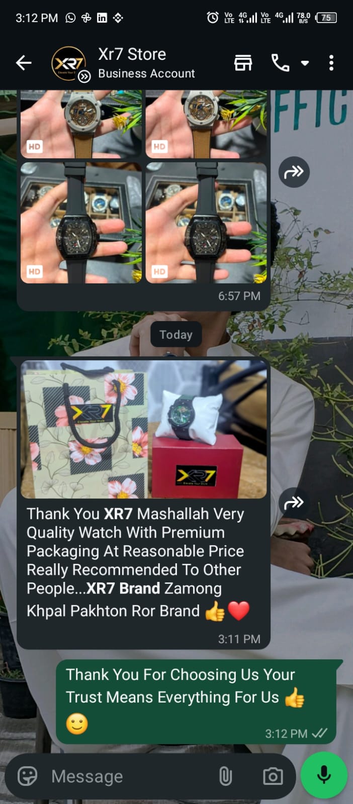 Customer review